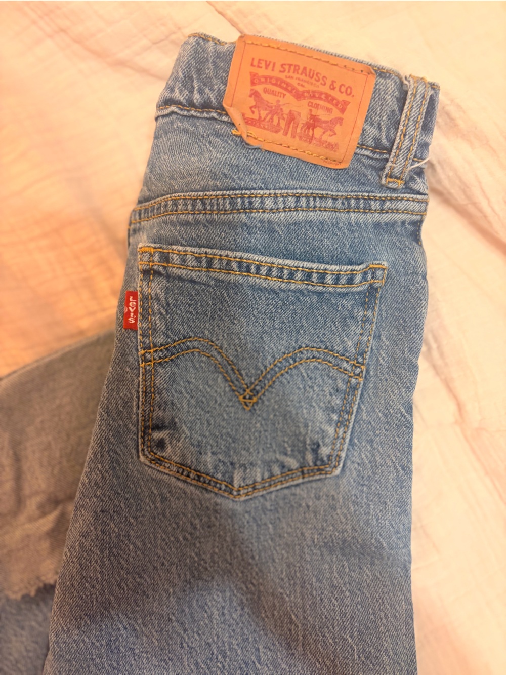 Levi's Light Blue Kids Denim Jeans